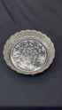 Pure Silver Floral Design Plate 430g